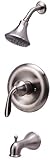 Ultra Faucets UF79403 Arc Collection Single-Handle Bathtub and Shower Faucet, Brushed Nickel by Ultr