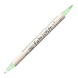 呉竹 布用ペン ZIG ファブリカラーツイン ペールミント 全30色 TC-4000A-403