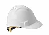 Gateway Safety 71100 Serpent High Density Polyethylene Vented Safety Helmet with Pin Lock Suspension