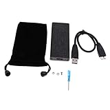 F Fityle NGFF M.2 SSD→USB 3.0外付けHDDケースエンクロージャアダプタ　コンバータ　ブラック　94 * 38 * 13mm