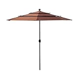 アルミ3段パラソル 270cm【レクイエム-REQUIEM-】（パラソル　3段　アルミ）