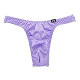 ティーエム コレクション TM collection × SHIROHATO コラボ YKS Tバック ビキニ ブリーフ 雄のジェラート M L LL(LV-ラベンダー、L)