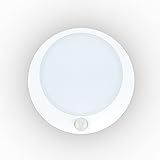 LEDライト　人感＆明暗センサーライト　ナイトライト　足元ライト　インテリジェントな調光　室内照明　玄関　階段　廊下　キャビネット誘導光　80000時間高耐久　静音 (B)