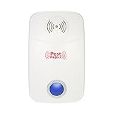 Anself 害虫駆除装置 電子超音波害虫のリペラ 非毒性 モスキート蟻蜘蛛ゴキブリ撃退AC90V-250V