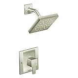 Moen Ts2712Epbn 90 Degree Posi-Temp R Shower Only, Brushed Nickel [並行輸入品]