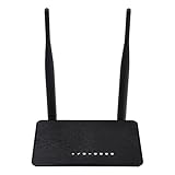 Yiteng　WD-608U 300MbpsワイヤレスWiFiルータリピータアクセスポイント範囲拡張802.11NデュアルアンテナブラックUSプラグ