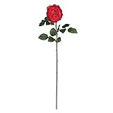Nearly Natural 31 Inch Large Rose Stem Set of 12 Red