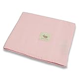 Fabric Plus 夢みるどうぶつえんガーゼおくるみ さくらいろウサギ 105×105cm 綿100% 日本製