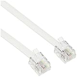 ミヨシ MCO 電話機コード モジュラーケーブル 6極4芯 6極2芯 RJ11 2m 白 DC-402/WH