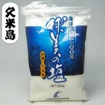 Amazon.co.jp: 海洋深層水100％ 球美の塩 500g 久米島 : 食品