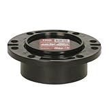 Sioux ChiefクローゼットフランジTKO ABSハブすべてプラスチック4 "