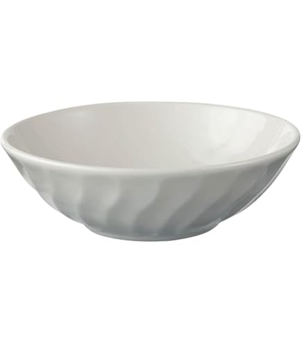 Amazon.co.jp: 森修焼(しんしゅうやき) フラワー小鉢 Lサイズ 白 直径