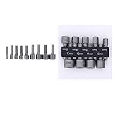 F Fityle 車用パーツ　六角ソケット　スリーブノズル　ナット　六角シャンク　ドライブソケット　18点