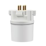 DiCUNO 口金変換アダプター 変換ソケット GX10q→E26 (GX10q-1/-2/-3/-4対応) 1個入