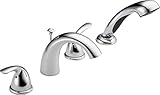 Delta T4705 Classic Roman Tub with Hand Shower Trim, Chrome (rough-in sold separately) [並行輸入品]