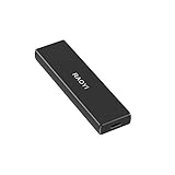 RAOYI 外付けSSD 500GB USB3.2 Gen2 ポータブルSSD 転送速度1050MB/秒 Type-Cに対応 PS4/ラップトップ/X-boxに適用 超薄型・超高速 耐衝撃 防滴 黒