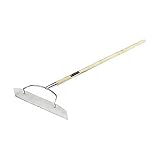 【 OWL / オウル 】 木柄ステン板レーキ 450mm #130