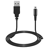 DELUXEFOX 3DS 充電器 3DS 充電ケーブル (1本セット) USB電源コード 1.2m ds lite 充電器 急速充電 高耐久 持ち運びが容易 switch 充電ケーブル 多機種対応 ニンテンドー New3DS / New3DSLL / 3DS / 3DSLL / i2DS / DSi/DSiLL / 2DS ブラック