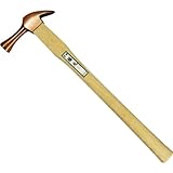 藤元 仮枠ハンマー ブロンズ仕上げ 小 止無 樫材使用 尺5柄