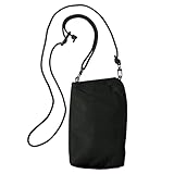 エレコム スマートポーチ スマホ ポーチ マルチポケット カードポケット 小銭 紙幣 キーホルダー ブラック P-CLSPB01BK