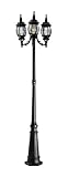 Designers Fountain 1923-BK Riviera Post Lanterns, Black by Designers Fountain