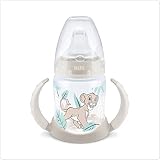NUK ヌーク ラーナーボトル ライオンキング 150ml 6ヶ月から 適温目盛付き プラスチック製 FDNK10743071L