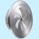 ステンレス製 丸型レジスター SUS304 150mm UK-RN150S-HL