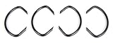 Big Horn 19684 Miter Clamps, 7/8-Inch x 1-3/16-Inch, 4-Pack [並行輸入品]