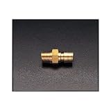 エスコ Ｒ１”雄ねじプラグ（中圧用／真鍮製） EA140AD-8