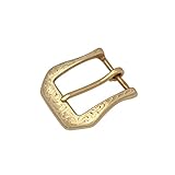 kokoungkuan ベルトバックル 手作り デザイナー彫刻 真鍮ブラス ホビー 裁縫材料 巾40㎜