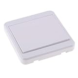KESOTO PCプラスチック　1ウェイ スマートホーム 　ワイヤレスリモートコントロール　スイッチ　壁パネル　防火