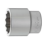 トネ(TONE) ソケット(12角) 6D-40 差込角19.0mm(3/4") 二面幅40mm