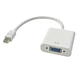 PCモニタ対応 miniDisplayPort to VGA変換アダプター