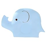KINDOYO ベビーピロー　男女兼用　、予防フラットヘッド症候群、象の形をした新生児の幼児寝具サポートピロー (ブルーエレファント)