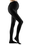 KUCI MamaタイツMaternity不透明タイツシームレスなパンティーストッキング180デニール カラー: ブラック