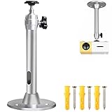 天吊り金具 プロジェクター 壁掛けブラケット 汎用 ホルダー 耐荷重2kg 取付部品 360度回転可能 壁掛け プロジェクター小型 投影用 店舗 オフィス 自宅用