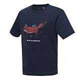 [モンベル] T-シャツ 夏の半袖ラウンドシャツ 絶滅 危惧動物 保護Campaign - fox ML3DMURH731/2/3 (NAVY, 100(L)) [並行輸入品]