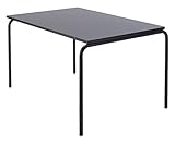 コクヨ   ミーティングテーブル DAYS OFFICE PILE PIPE XY-TPP128E6AMCB 幅120×奥行80CM 天板グレイ