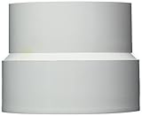 Genova 71544 SCH 40 PVC-DWV Sewer Pipe Adapter Couplings, Size: 4" x 4" [並行輸入品]