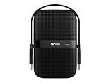 SP Silicon Powerシリコンパワー ポータブル 外付け HDD 1TB 2.5インチ USB3.0対応 IPX4 防水 耐衝撃 PS4 動作確認済 3年保証 SP010TBPHDA60S3A