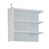 JKプラン 1cmピッチ 買いたせます書棚 薄型 追加用上置き 幅60 ホワイト ga-062 ga-062-wh