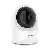 【令和最新型】MUSON GEAR1 ネットワークカメラ Wifi 1080P 広角 200万画素 監視カメラ 小型 防犯 ワイヤレス IP