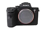 SIUTATDSH カメラカバー シリコンケース 適用 Sony ソニー A7R3 a7III a7M3 a7R iii シリコンカバー カメラケース 撮影ケース ライナーケース カメラホルダー、耐震・耐衝撃・便携·三脚設置でき、電池交換でき