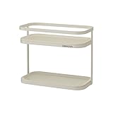 収納ラック キッチンラック レギュラーサイズ スチール 幅23.5cm×高さ18.5cm 滑り止め付き RSR-211WH ホワイト ( 白 )
