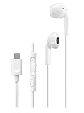 JVCケンウッド JVC HA-FR17UC-W イヤホン 有線 マイク付き タイプC 開放型 USB Type-C 1.2m ホワイト HA-FR17UC