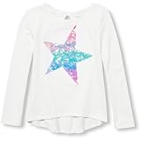 THE CHILDREN'S PLACE(ザ・チルドレンズプレイス) インベリッシュ グラフィック バック トップ ホワイト トップス長袖Tシャツ 14歳【並行輸入】