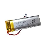 720mAh 交換用バッテリー for Sena SRL Motorcycle Bluetooth SHOEI SP51 モーターサイクルBluetooth通信システム,2ピンプラグ付きSRLバッテリー, (バッテリーはSena srl3では動作しません。）