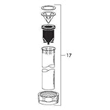 Sloan Valve V-500-AA-J 1-1/2-Inch by 22-Inch Offset Vacuum Breaker, Chrome [並行輸入品]