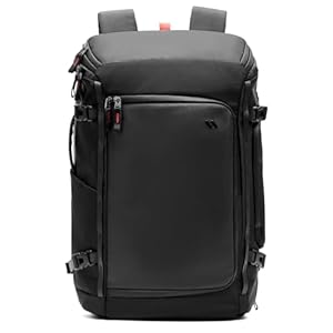 Inateck 40L トラベルバックパック ビジネスキャリーオン TSAクイックアクセス 7収納コンパートメント 防水 防犯 持続可能素材