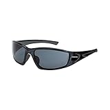 Crossfire Eyewear 23421 RPG Safety Glasses with Black Frame and Smoke Lens [並行輸入品]